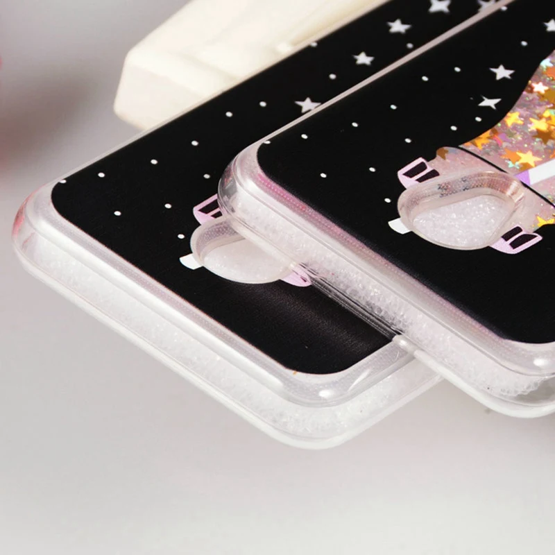 WhaY Quicksand Case For Meizu M5 Cover Silicone Fundas Bottle Fashion Liquid Glitter Back Meilan 5 Coque Capa | Мобильные телефоны
