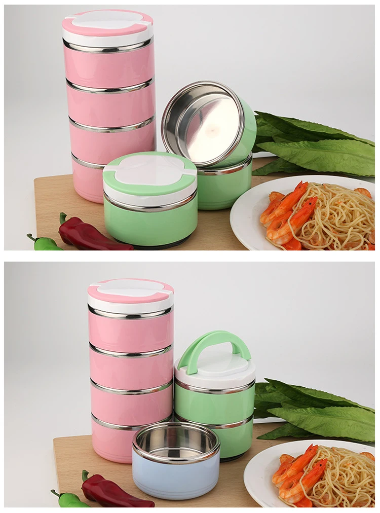 Portable Lunch Box Bento Box Stainless Insulation Lunchbox Kid Food Thermal Container Picnic Leak-Proof Case Snack Box