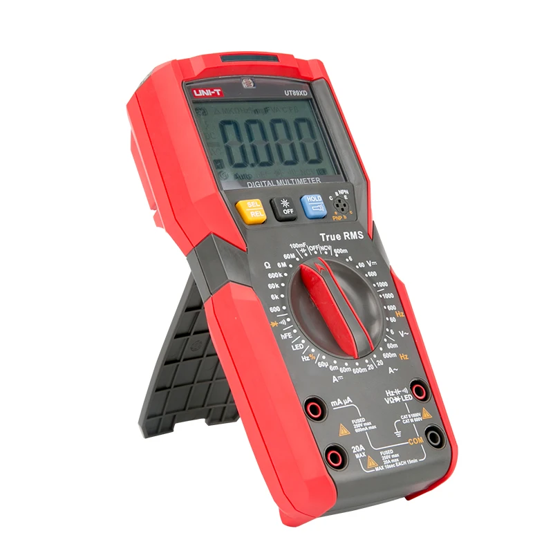 UNI-T UT89XD/UT89X professional NCV digital multimeter; true RMS digital multimeter / temperature / LED test
