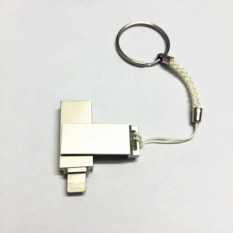 Для iPhone OTG USB флеш накопители 32 Гб 16 64 Расширение емкости для iPhone5/5S/5c/6/6 s/6 plus ipadAir/Air2