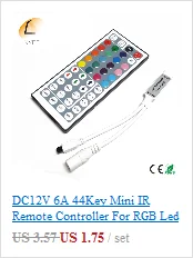 DC12V 24Key мини RGB контроллер ИК пульт дистанционного управления с мини диммером для 5050/3528 светодиодные ленты 12 В