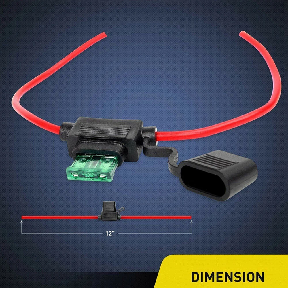 5 шт./компл. 30 А автомобильный предохранитель для автомобиля лодки новый 12 Калибр