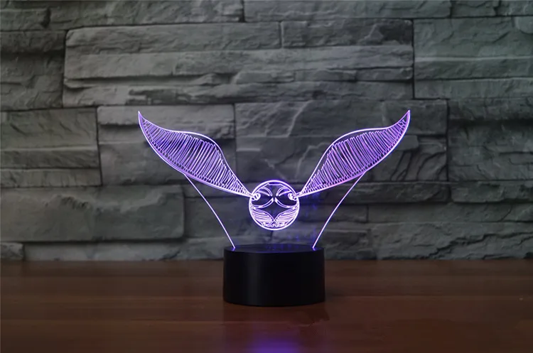 3D лампа ночник семь цветов Животные Многоцветный RGB лампа Рождественский Декор Детские Подарочные игрушки сенсорный пульт дистанционного управления настольная лампа