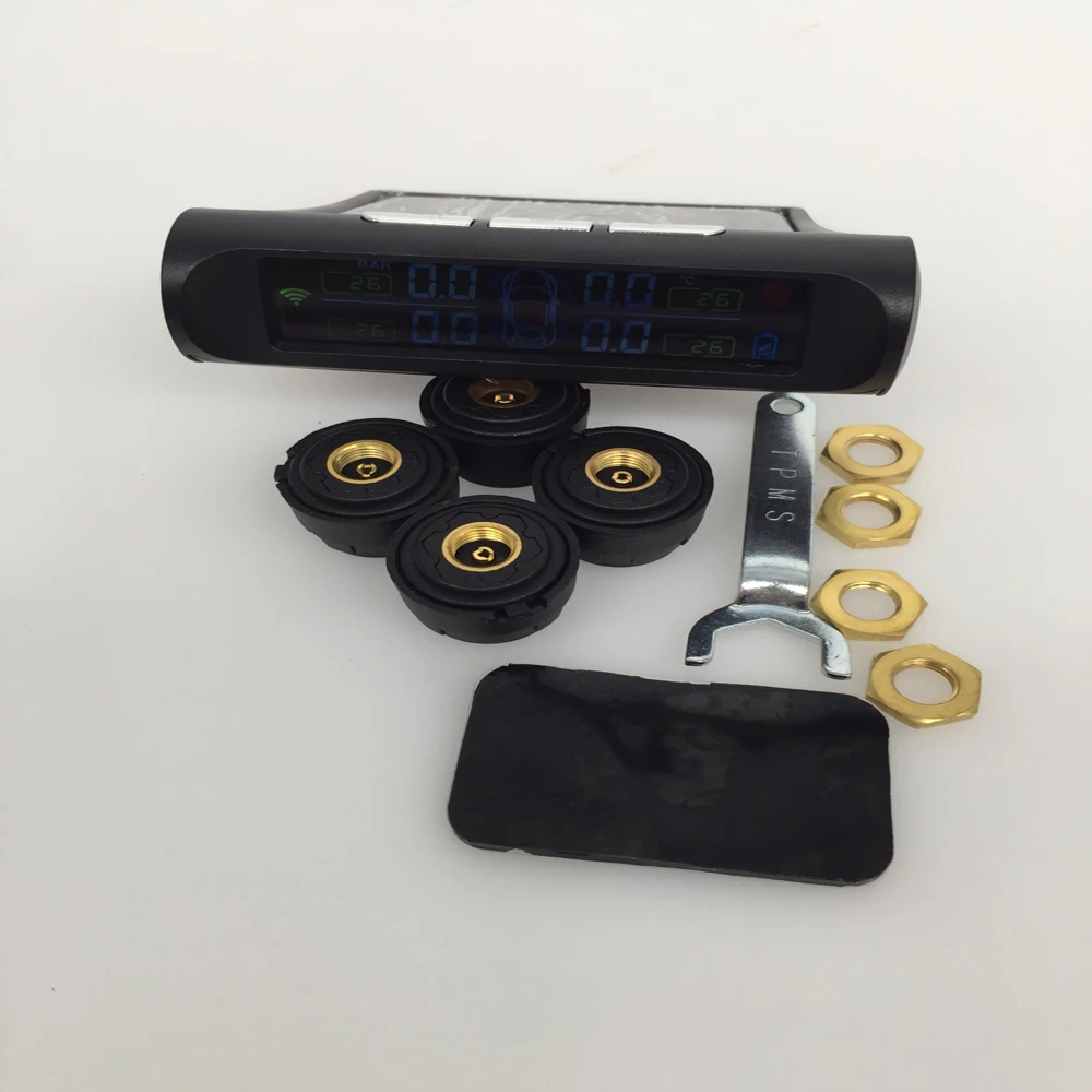 2018 новая порошкообразная новейшая Солнечная TPMS Автомобильная сигнализация