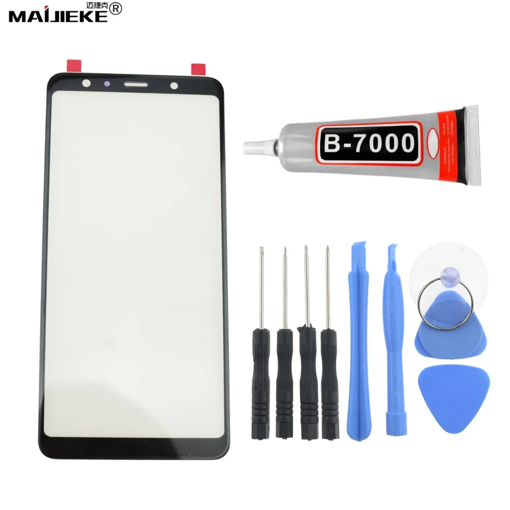 Сменная Сенсорная панель Ori AAA для Samsung Galaxy A7 2018 A750 A9 A9S J4 plus J6 передняя внешняя