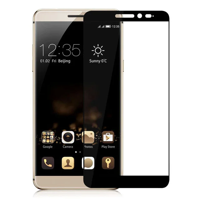 3D закаленное стекло для Coolpad Max A8 Полное покрытие экрана Взрывозащищенная