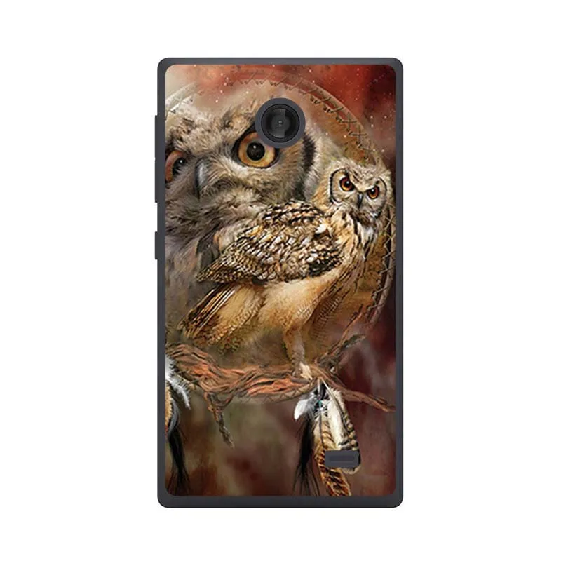 For NokiaX1045 C46 Жесткий пластиковый Чехол для Nokia X 1045 A110 RM-980 4,0 дюймов, защитная маска для мобильного телефона, цветная сумка с рисунком - Цвет: For NokiaX1045 C46