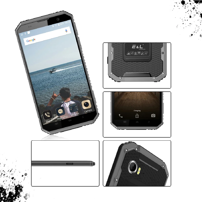 Original E&ampL W9 4G LTE Smartphone MTK6753 Octa Core 1.5GHz 6.0 inch Android 7.0 8.0MP+5.0MP IP68 Dual SIM 1080P 2GB RAM 16GB | Мобильные
