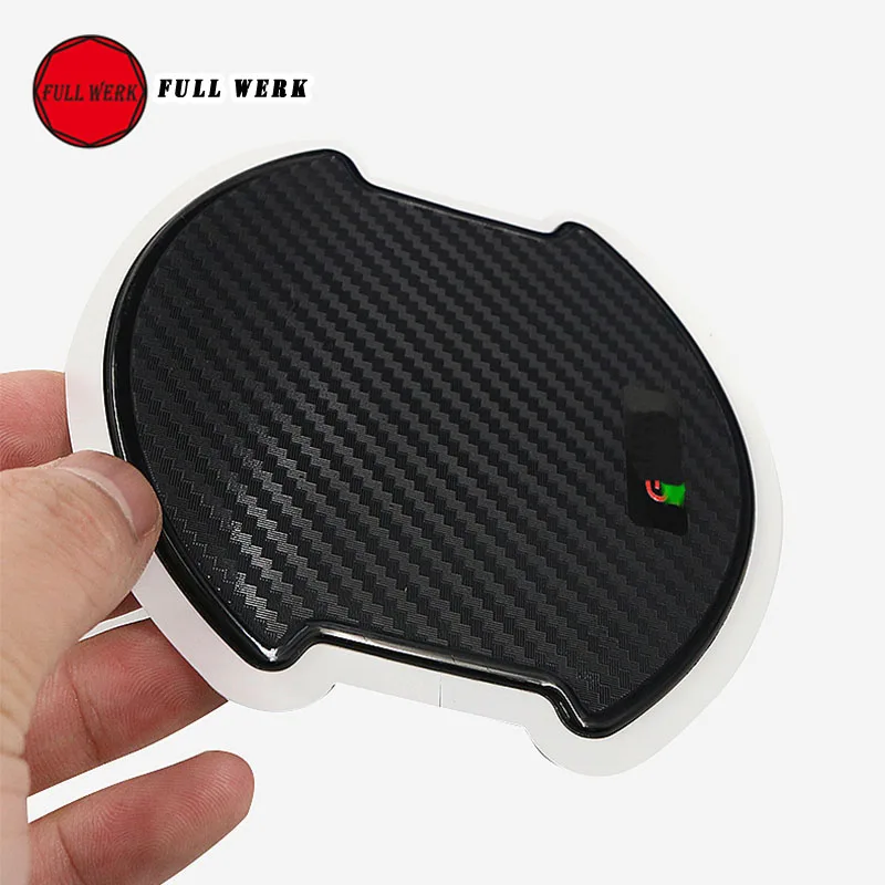 4 шт./компл. термополиуретановая Автомобильная наружная дверная чаша наклейка с