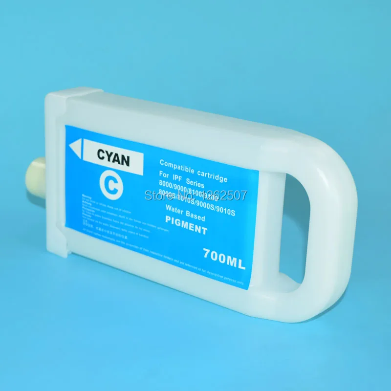 (С совместимым чипом) Пустые чернильные картриджи для принтера Canon PFI-703 iPF810 iPF820