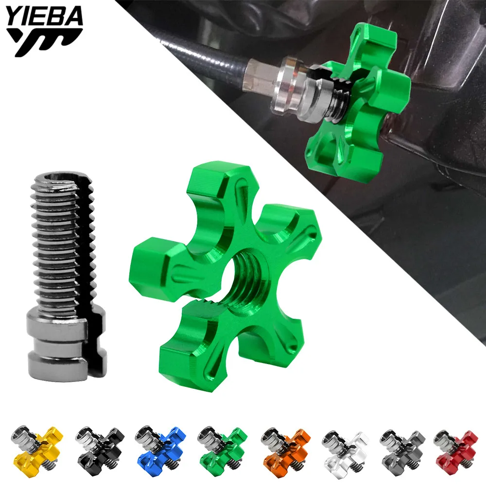 M8 M10 * 1 25 cnc мотоцикл тормоза клатч провод регулировки кабель для Kawasaki ER6F ER6N ER 6N 6F