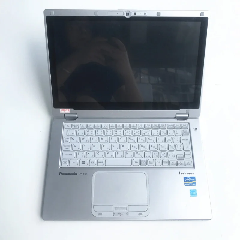 Сенсорный экран для ноутбука Panasonic CF-AX2 б/у планшет i5 8G вращающийся на 360 градусов с двумя аккумуляторами