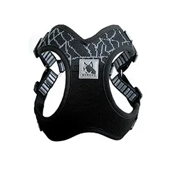 grey Спортивный X3 поводок для собак, дышащая сетка, не тянет и не дроссель, жилет для маленьких и средних собак, регулируемый светильник, вес французского бульдога - Цвет: grey
