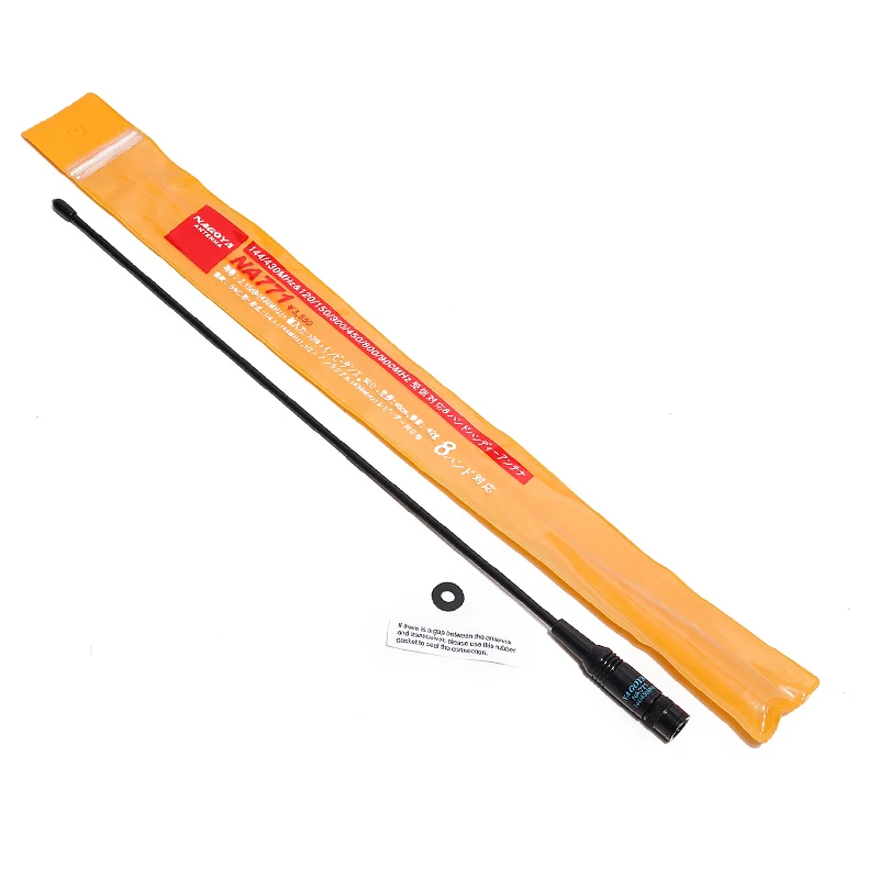Двухдиапазонная VHF/UHF 144 МГц антенна Nagoya NA 771 BNC 430 для Baofeng TYT Wonxun Walkie Talkie Ham