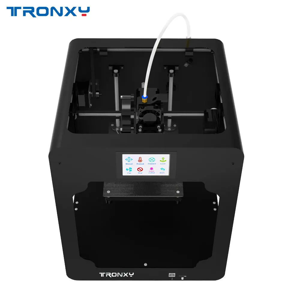 Новейший 3D принтер Tronxy C2 полностью металлический Домашний Настольный машина 3 5