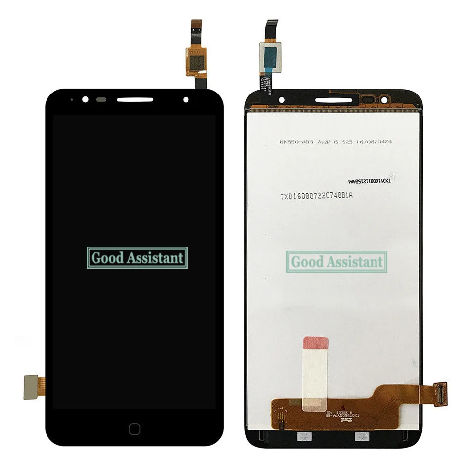 Для Alcatel Fierce 4 LCD display + кодирующий преобразователь сенсорного экрана в сборе For Pop