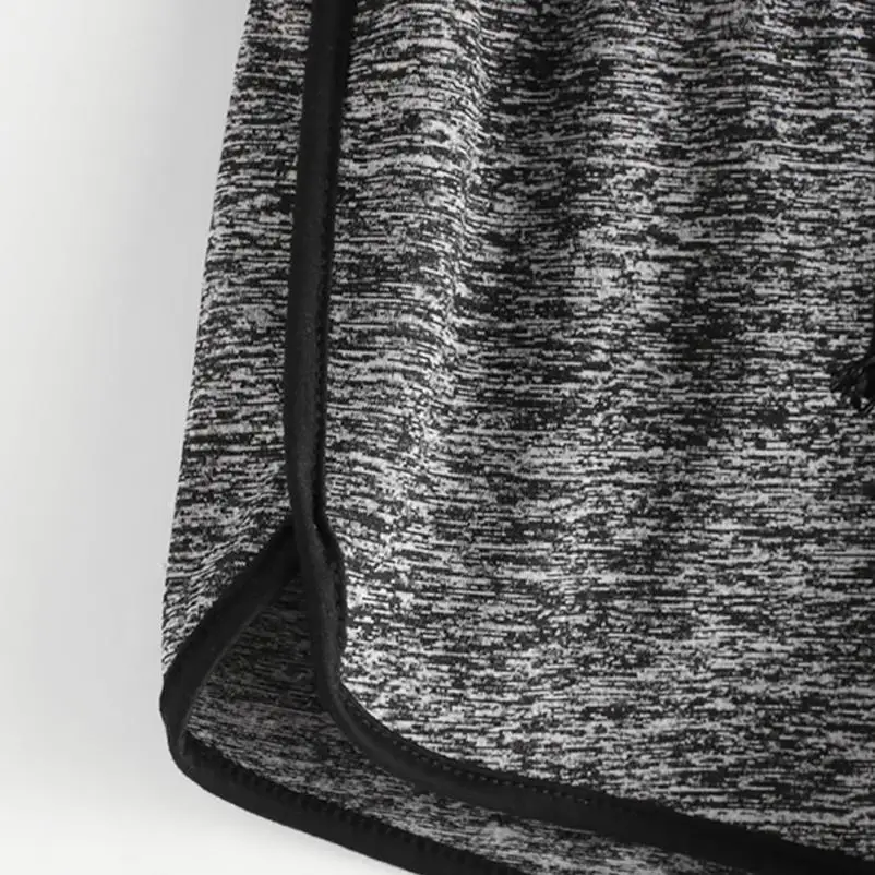 Модные женские летние полосатые шорты со средней талией свободные шнуровкой на