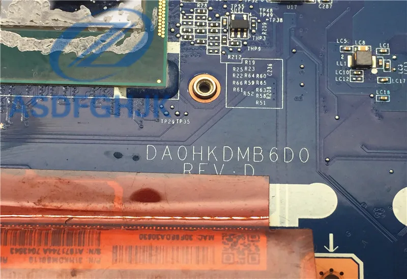 Материнская плата для ноутбука Sony Vaio SVF15 материнская серии svf153 A1971744A DA0HKDMB6D0 DDR3L не