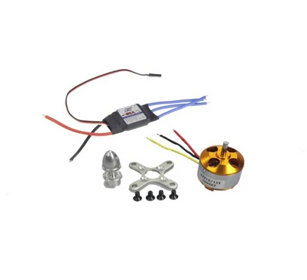 F02015 z A2212 1000KV бесщеточный мотор с внешним ротором 13T + 30A регулятор скорости ESC RC