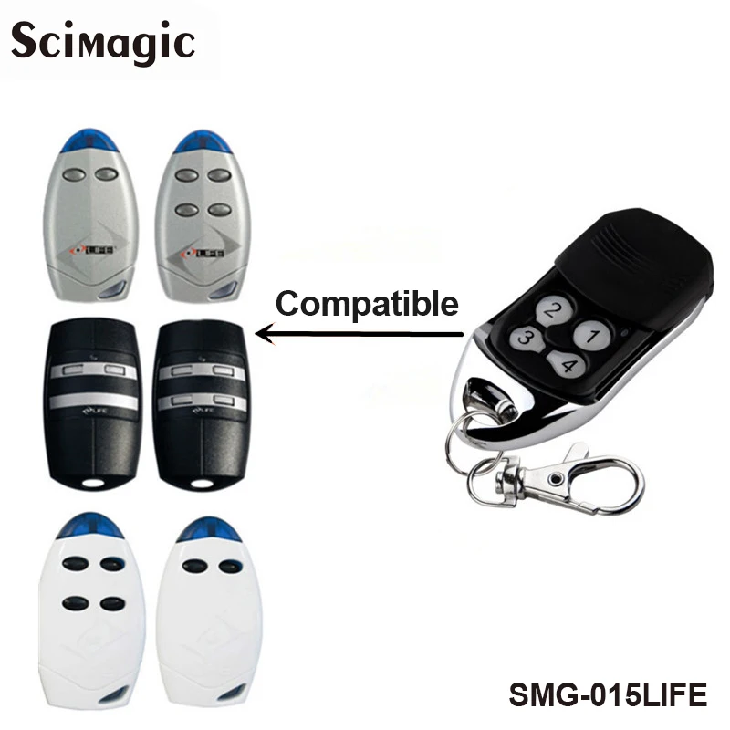 Пульт дистанционного управления для гаражных дверей LIFE FIDO2 FIDO4 VIP2 VIP4 VIP2R VIP4R STAR2 STAR4