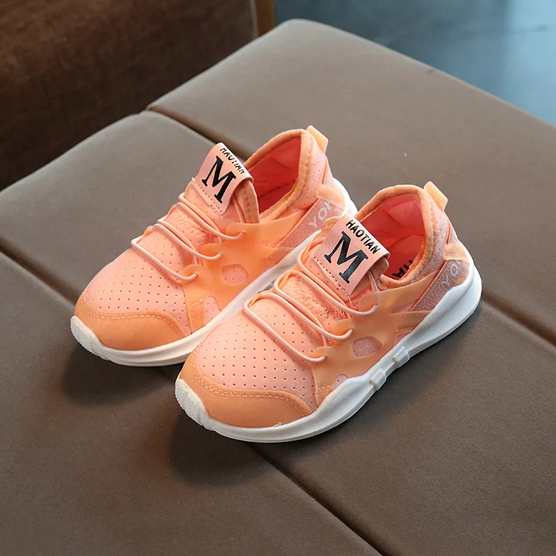Детские спортивные туфли 2018 сезон весна-лето Новинка Одежда для мальчиков
