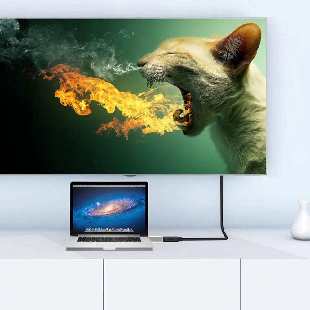 Mini Displayport DP to HDMI4K адаптер конвертер папа к женскому 1080P разъем Thunderbolt для ПК Macbook Pro