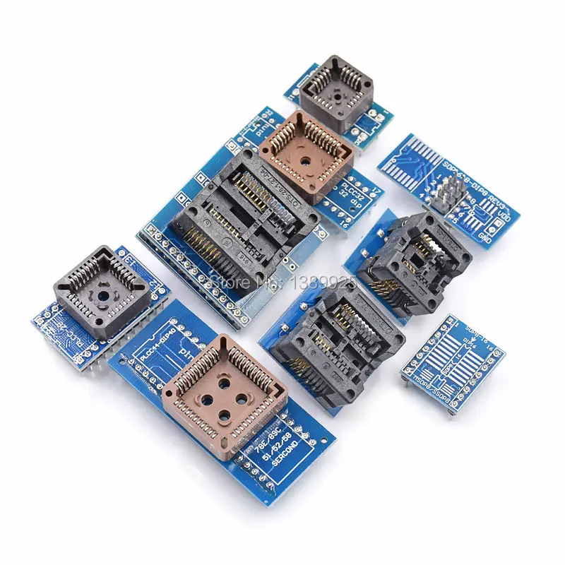 100% оригинал 2018 Новый мини pro TL866II плюс usb программатор + 9 элементов IC Адаптеры|mini