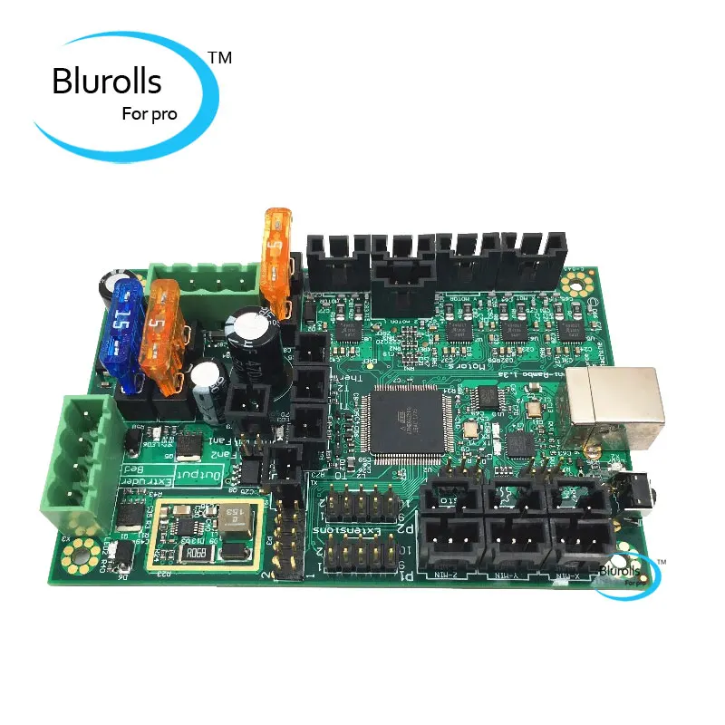 

Mini-Rambo 1.3a mainboard for Prusa i3 MK2 3d printer designed by Ultimachine