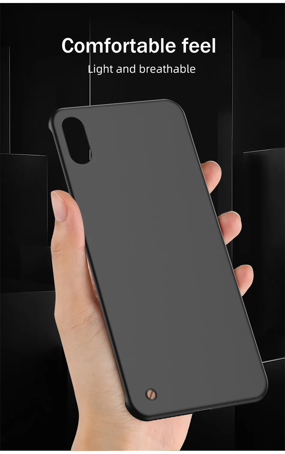 Бескаркасный чехол USLION ярких цветов для iPhone X, XR, XS, Max, 11 Pro, матовый чехол для телефона, для iPhone 11, Pro, Max, 7, 8, 6, 6S Plus, Ультратонкий Жесткий чехол из поликарбоната