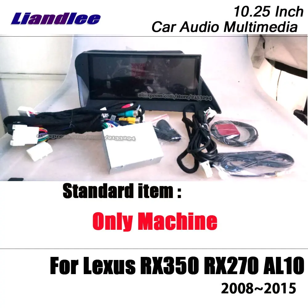 machine Liandlee 10,2" Android для Lexus RX 270 RX 350 AL10 2008~ стерео экран мышь BT Carplay карта gps Navi навигация Мультимедиа - Цвет: machine