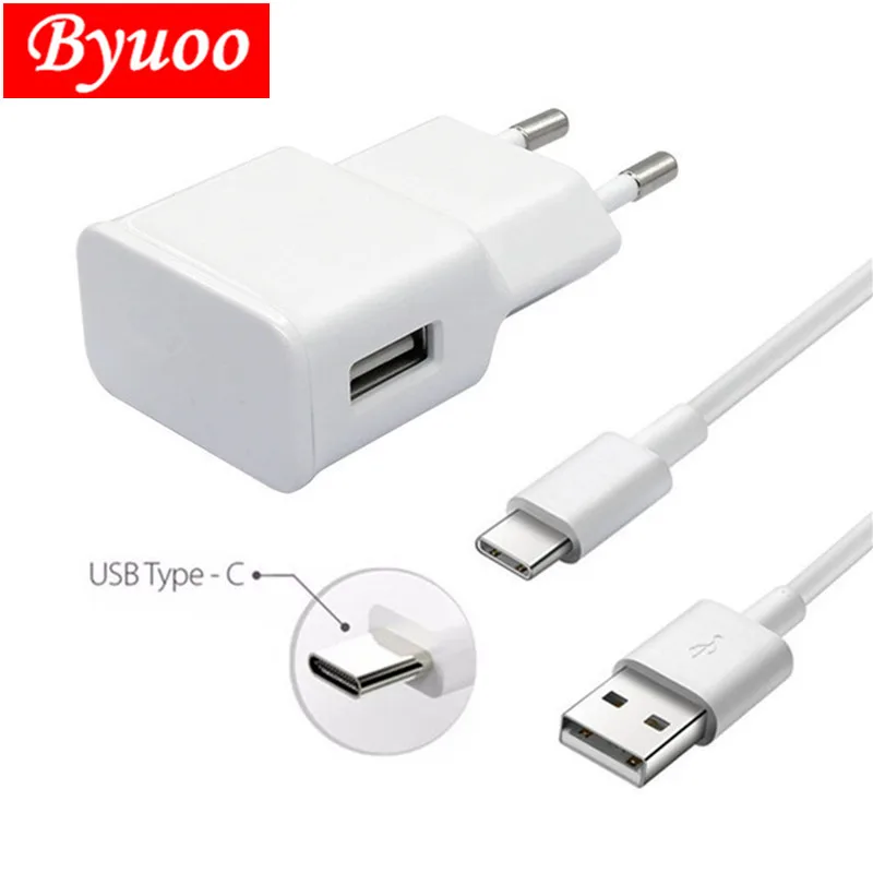 Зарядный кабель USB Type C 1 м настенный адаптер usb для huawei P20 Lite Mate 20 pro Honor view 30 Samsung S9 A51