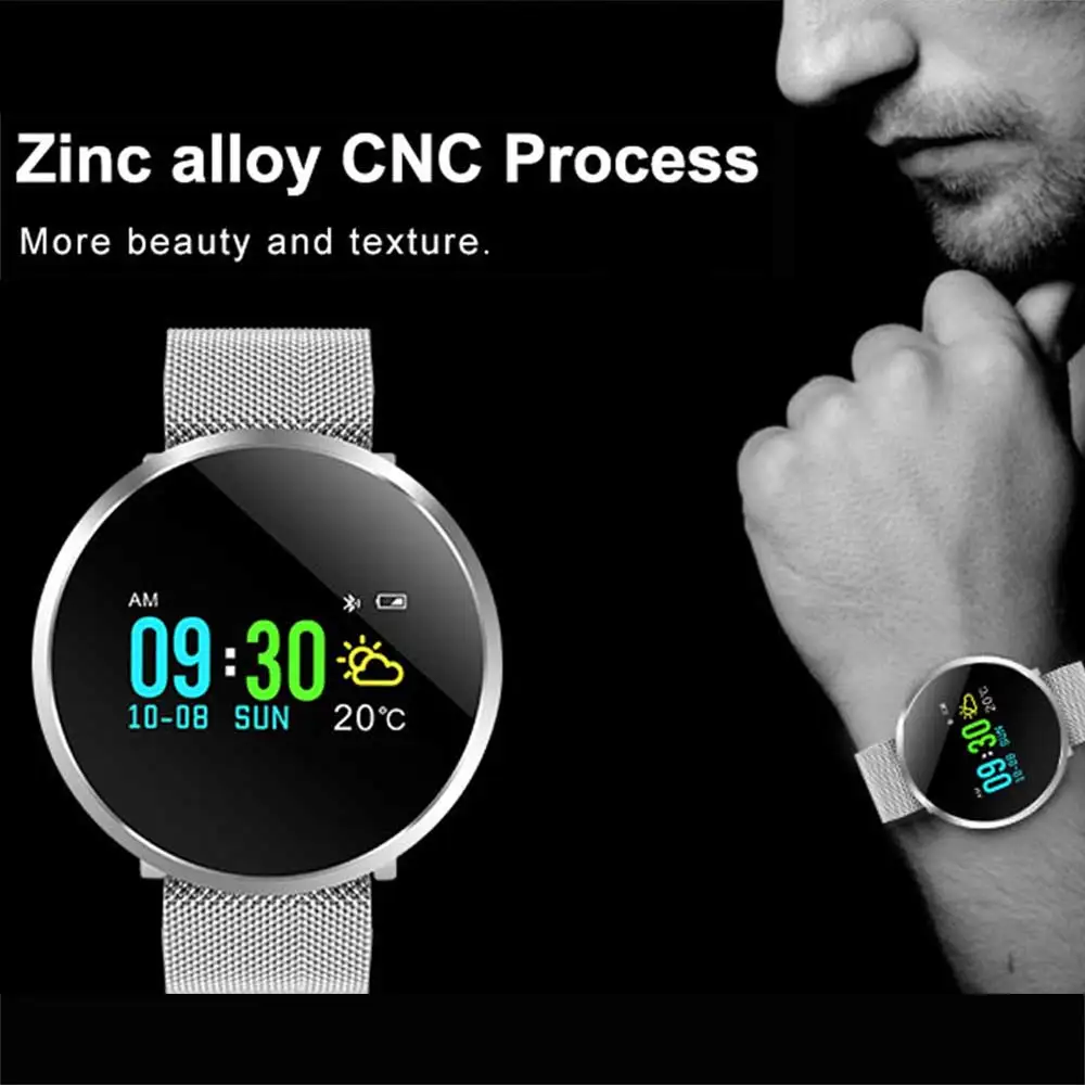 Умные часы H2 для мужчин и женщин монитор сердечного ритма фитнес трекер