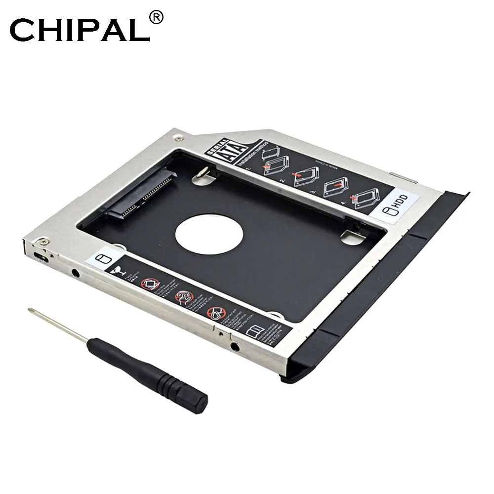 CHIPAL 2nd HDD Caddy 9 5 мм SATA 3 0 с толкатель пресс формы двойной светодиодный светильник