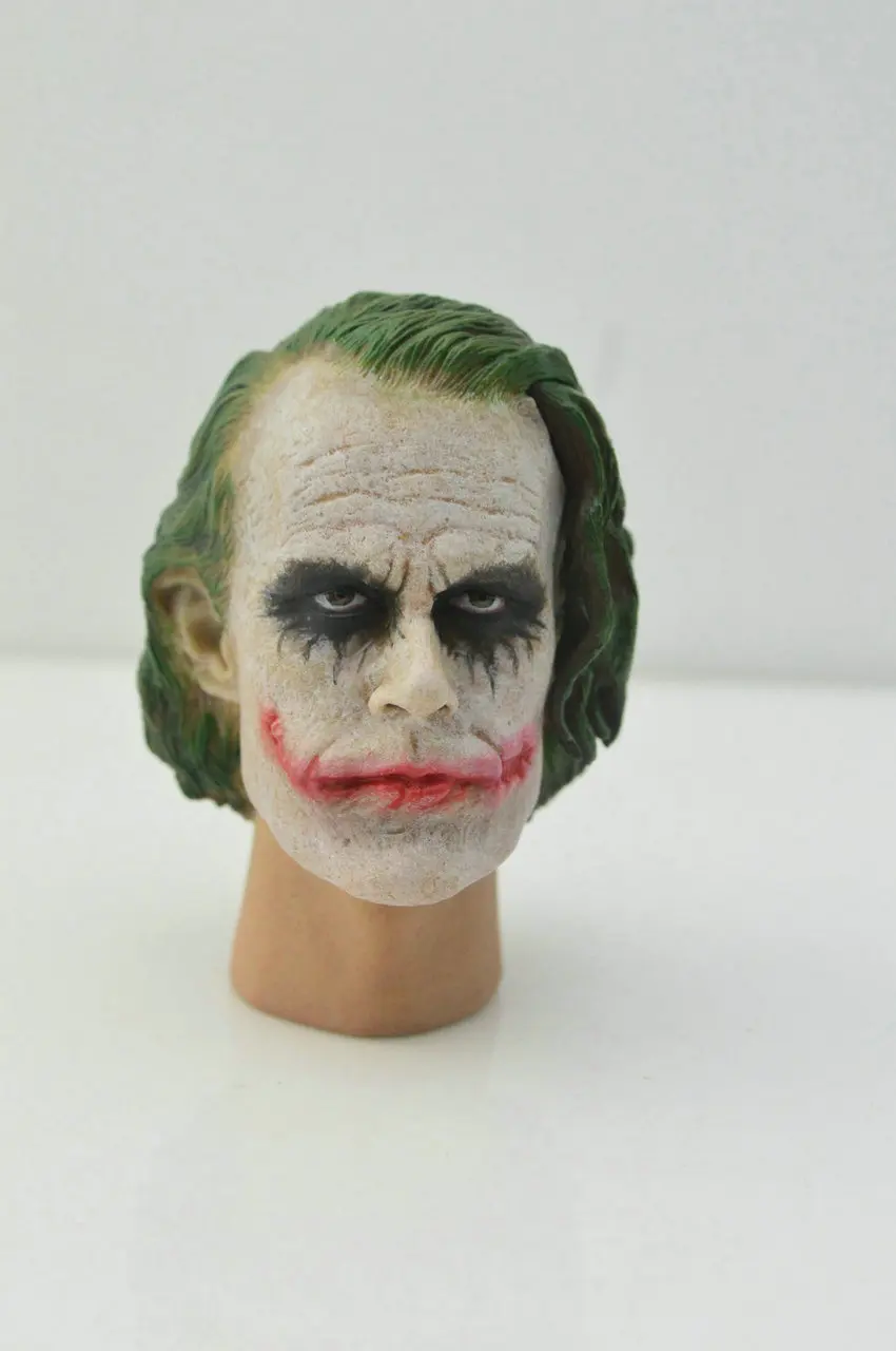 Игрушечная модель в масштабе 1:6 Голова рыцаря Темного Джокера для фигурки 12