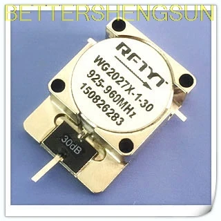 

Used WG2027X-1-30 925-960MHz GSM RF power isolator 30dB attenuation chip RFTYT