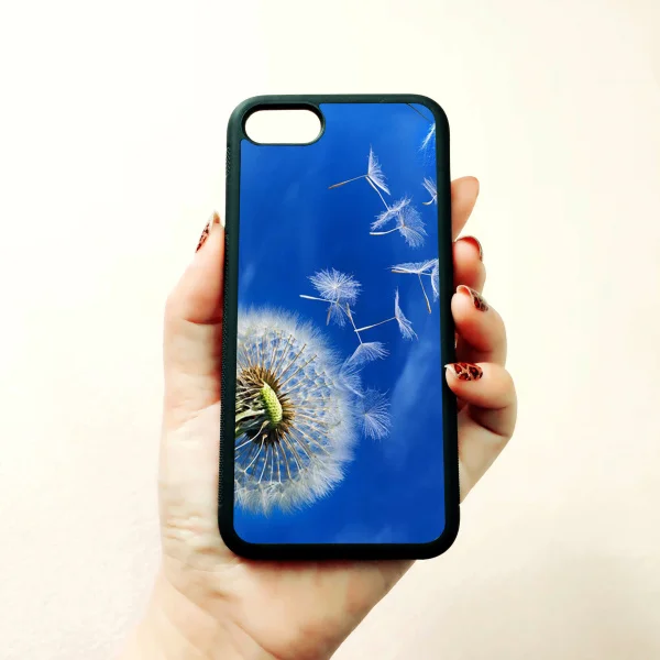 Одуванчик Силиконовые Мягкие боковые края телефон чехлы для iPhone 5S SE 6 6s 6plus плюс 7