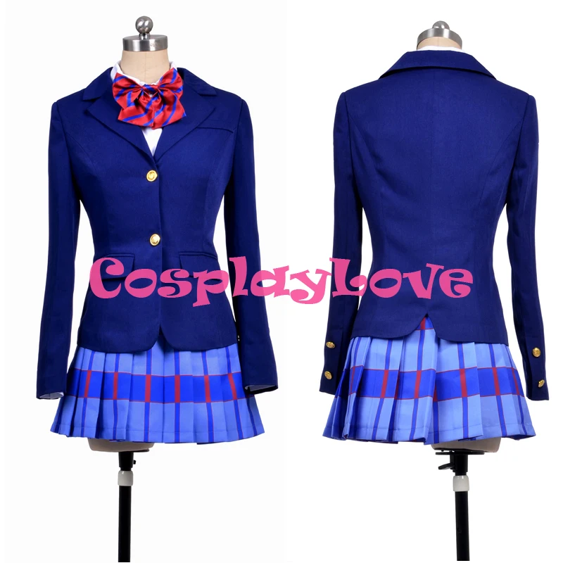 Новый сделанный на заказ японский аниме Love Live! Школьная форма Hoshizora Rin костюм для