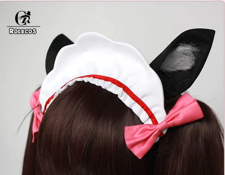 ROLECOS игра Nekopara Косплей Костюм Chocola Cat Косплей ванильный костюм платье-передник костюм горничной женское платье