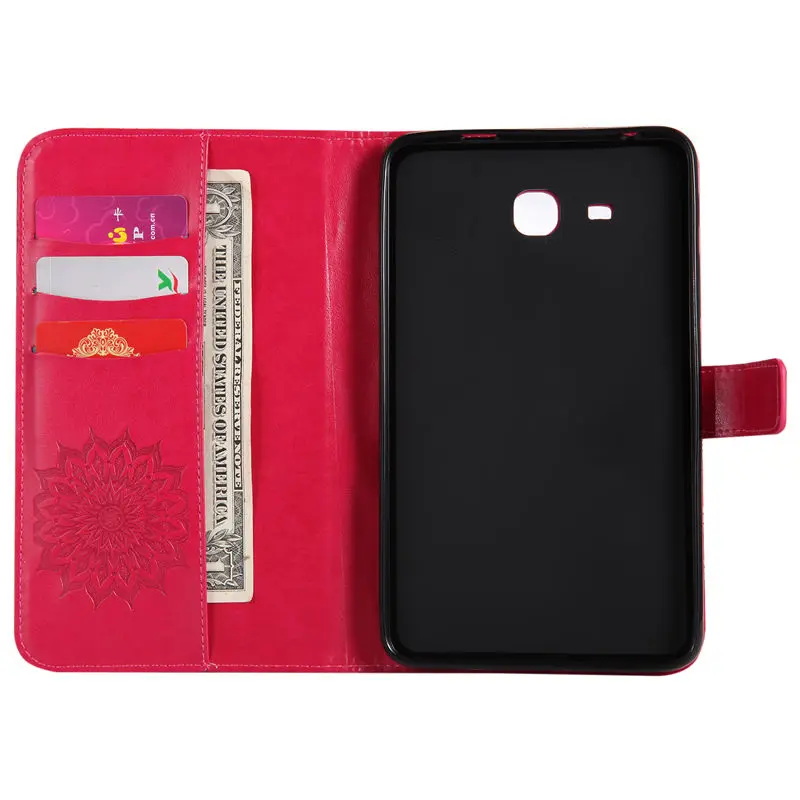Модный чехол-накладка для samsung Galaxy Tab A A6 7,0 T280 T285 SM-T285 7,", Чехол Smart Cover Funda, кожаный чехол-подставка для планшета