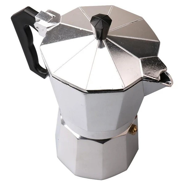 Coffee Pot Aluminum Dripolator European Kettle Turkey Octagonal Pots Delicate Tool Kitchenware Moka Maker | Дом и сад