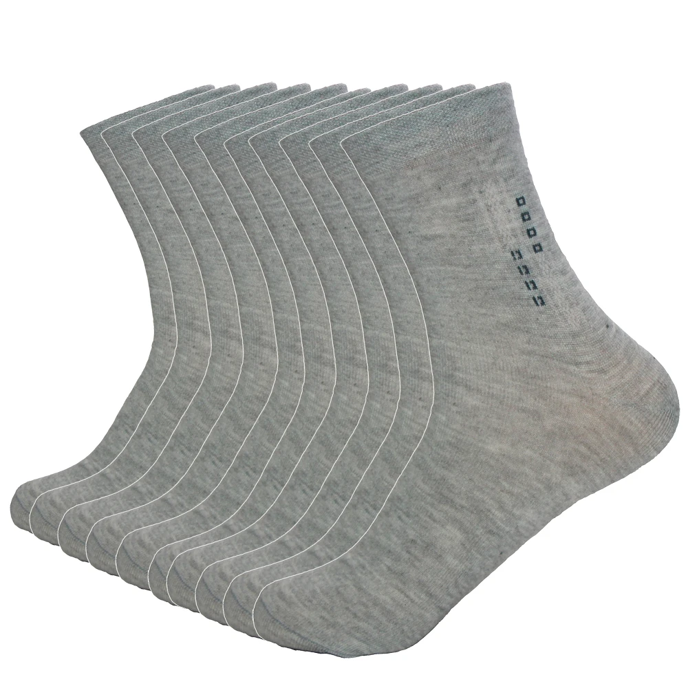 Носки мужские сетчатые трикотажные хлопковые мягкие дышащие повседневные 5