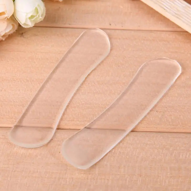 Силиконовые сандалии на высоком каблуке защита для пятки предотвращающая боль в