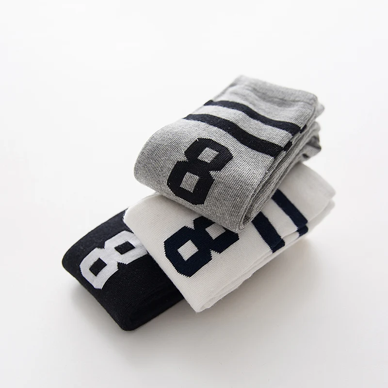 Весенне осенние детские колготки для девочек черные белые серые Классические