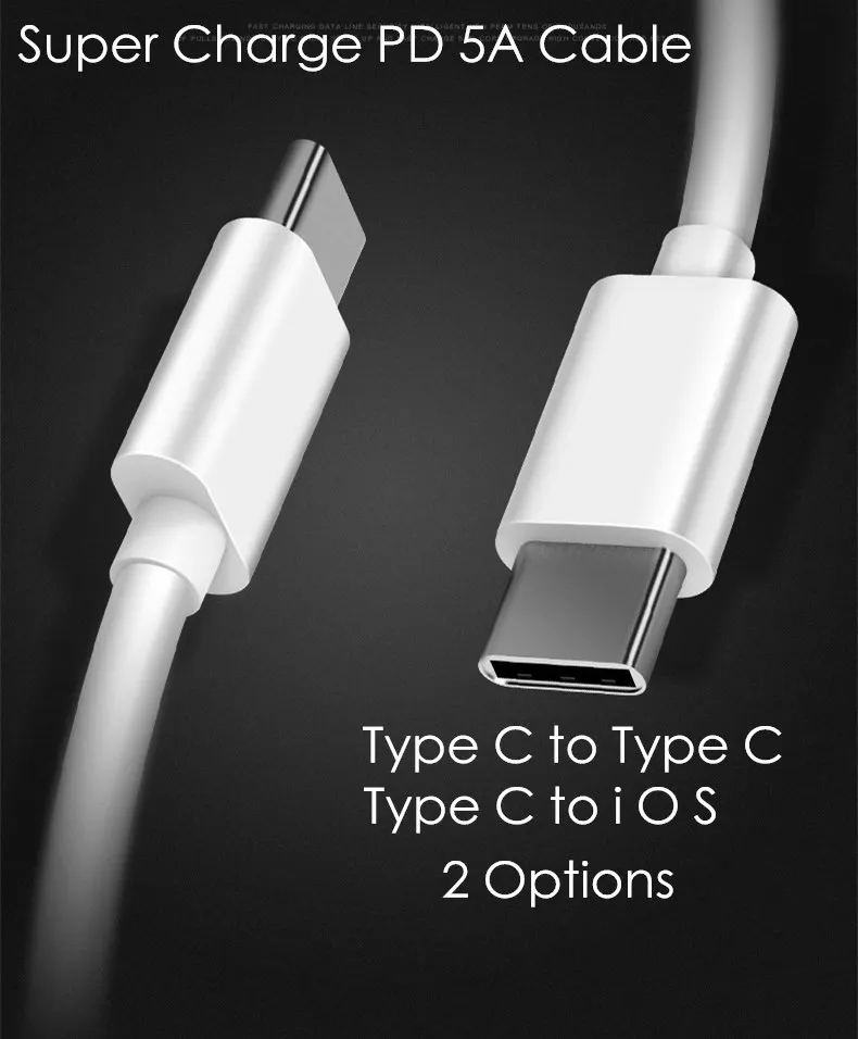 5А PD кабель 30 Вт Супер зарядка usb type C к type C кабель для huawei P20 P30 Pro V20 mate 20 супер зарядный кабель для iPhone Xs XR