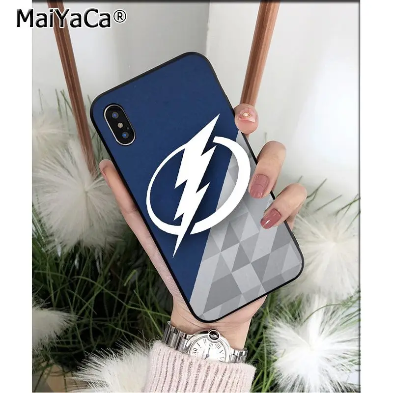 A2 MaiYaCa Tampa Bay Lightning чехол для телефона высокого качества для Apple iPhone 8 7 6 6S Plus X XS MAX 5 5S SE XR Чехол для мобильного телефона - Цвет: A2