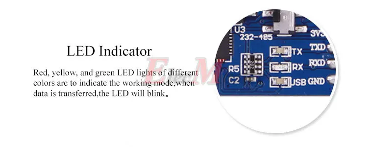 Witmotion USB-UART 6-в-1 постоянного тока в переменный конвертер, многофункциональный(USB-TTL/RS485/232, TTL-RS232/485232-485) последовательный адаптер переменного тока, с CP2102 модуль
