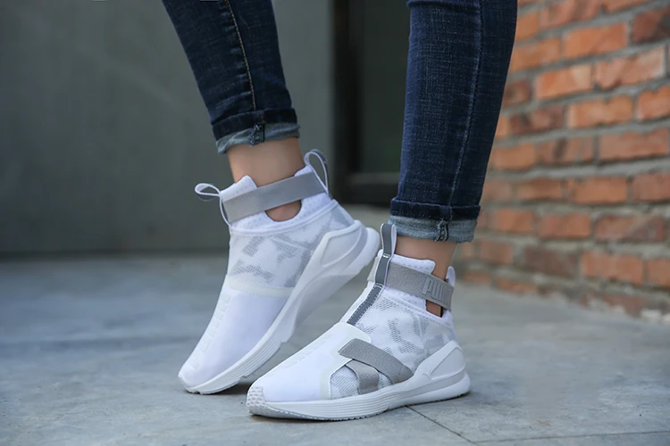 2018 New Original PUMA Rihanna Fierce Strap Swan Women's Sneakers Suede Satin Badminton Shoes size36-41 | Спорт и развлечения