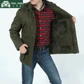 M-4XL, зимние парки, мужские толстые пальто, куртки, Повседневная модная шерстяная подкладка, теплые, с несколькими карманами, Прямая, бренд Jaqueta Masculino