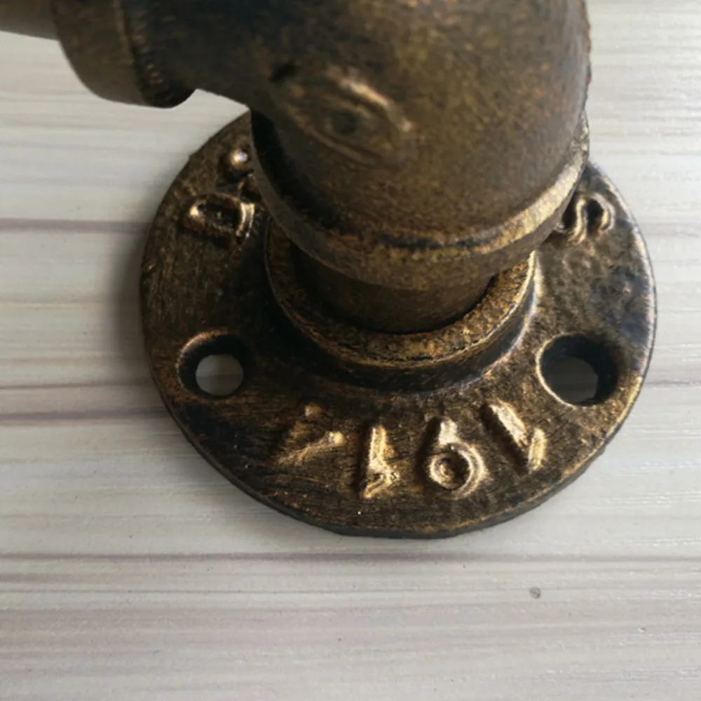 Ручная работа средневековая Ретро промышленная стальная труба интерьерная