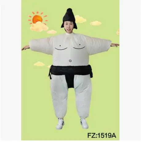 Взрослые дети надувные костюмы для сумо костюм борца наряды мужчин и женщин